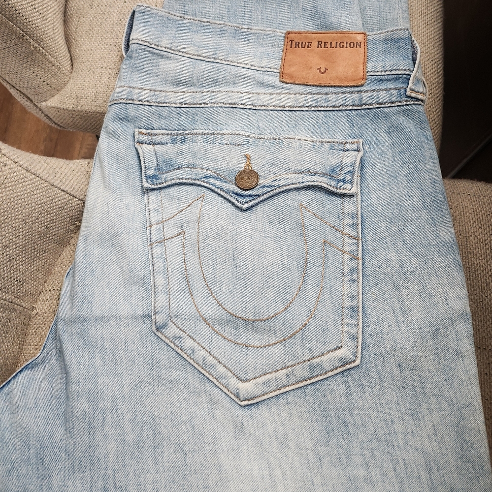 True Religion Men's Light Denim Jeans